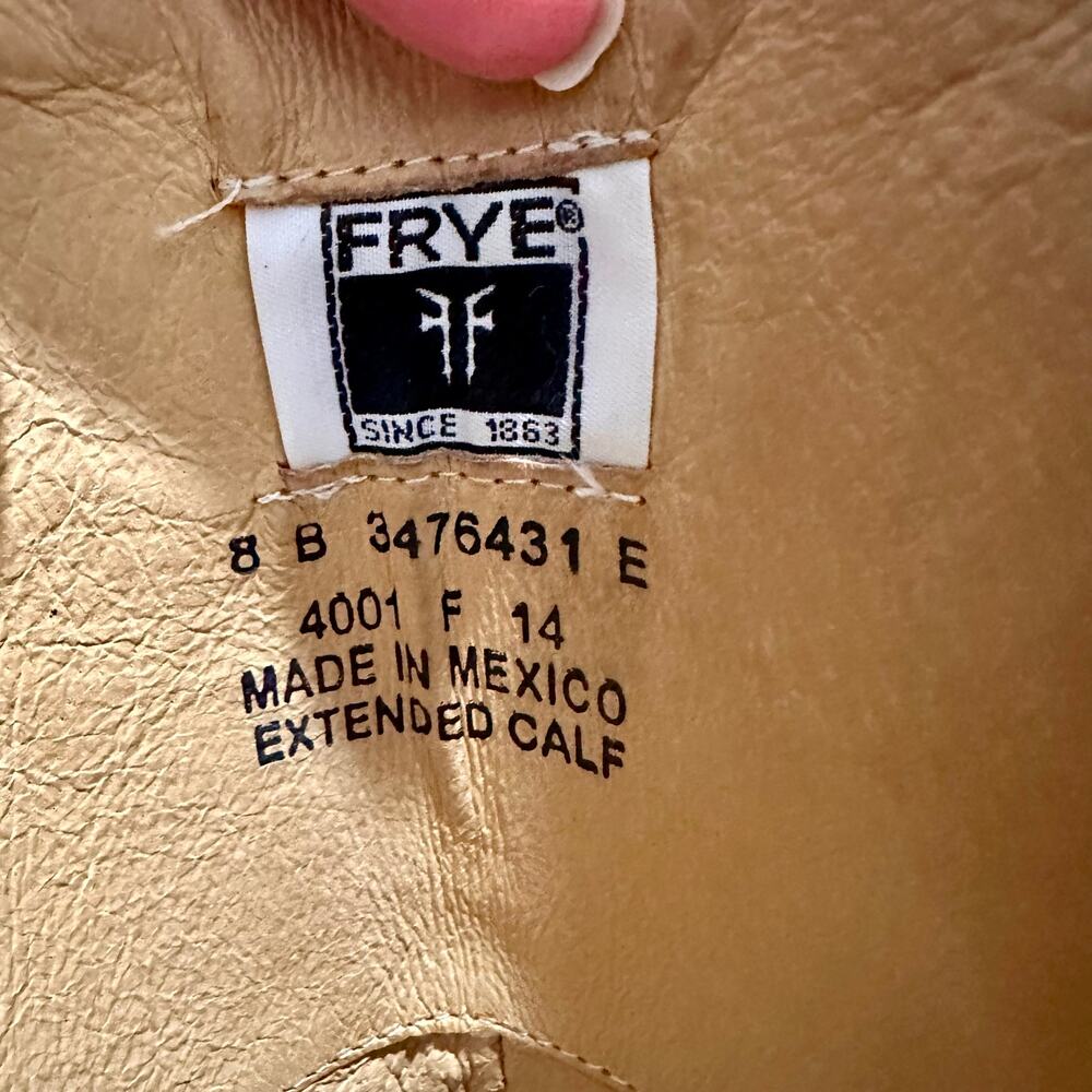 Frye Riding Boot Campus 14L, 8, Saddle - Picture 9 of 13